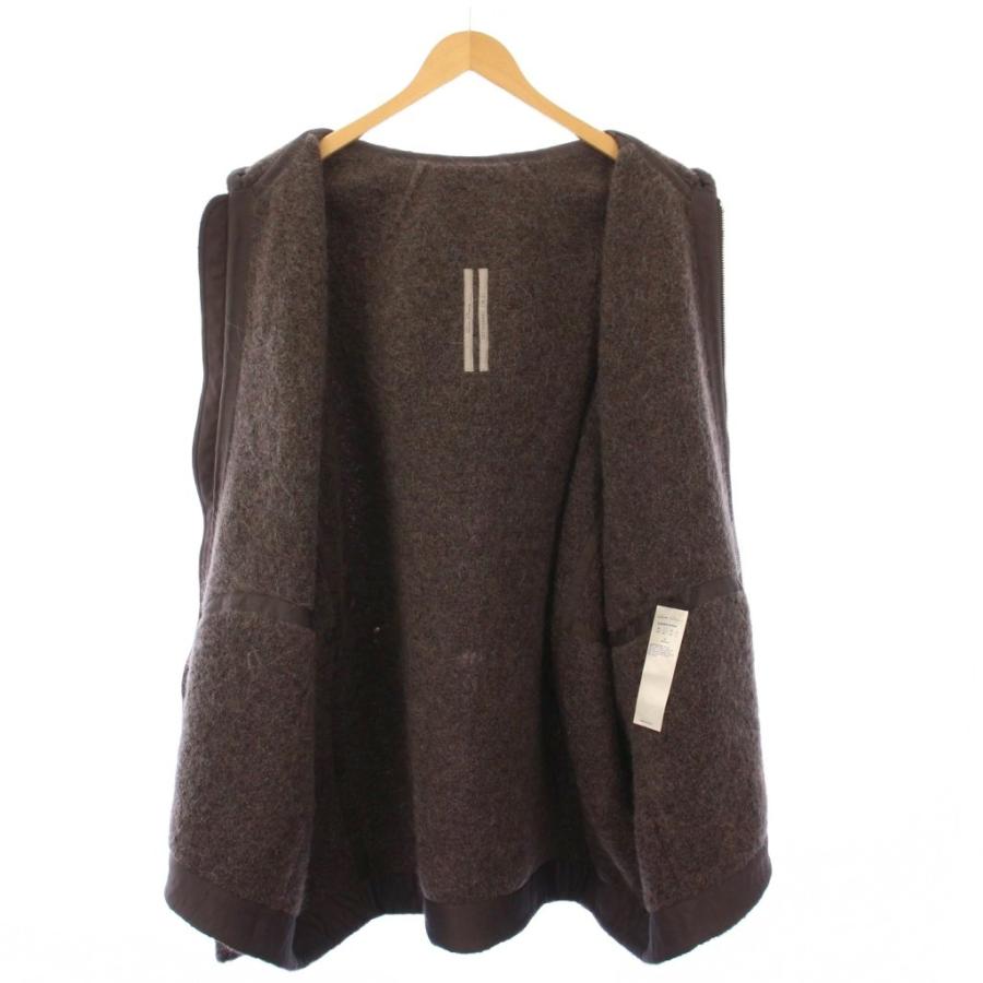 リックオウエンス 21AW ジップフロントピータージャケット フーディ