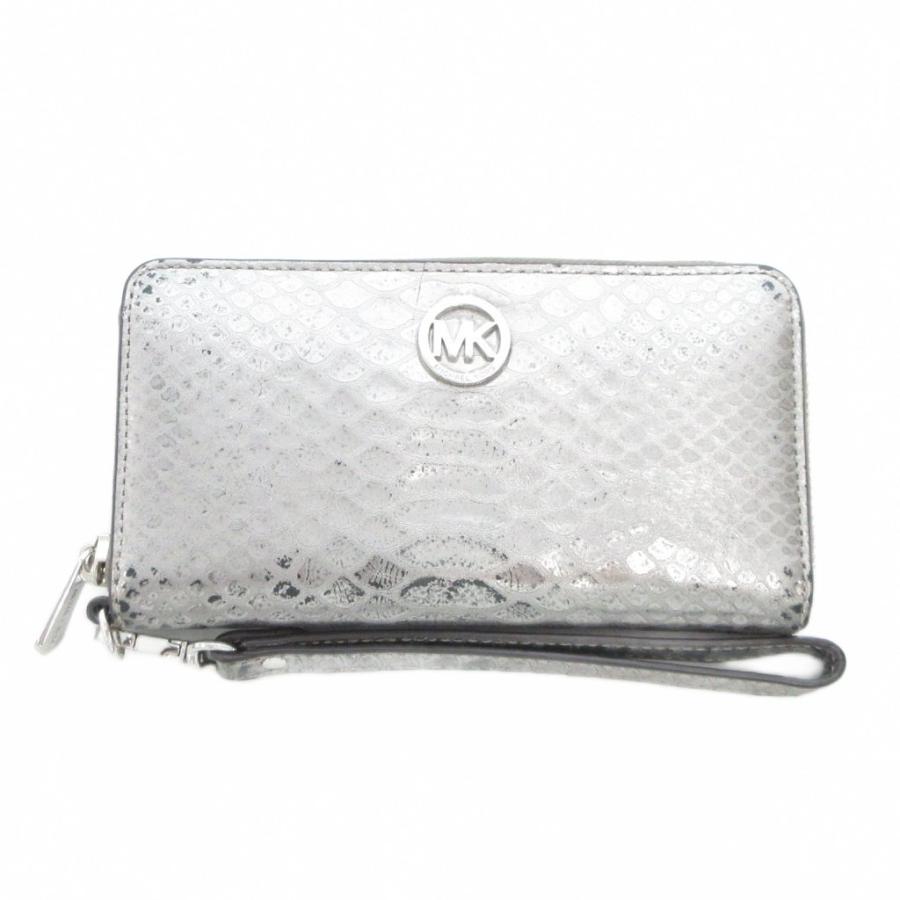 マイケルコース MICHAEL KORS 長財布 ウォレット クロコ型押し レザー