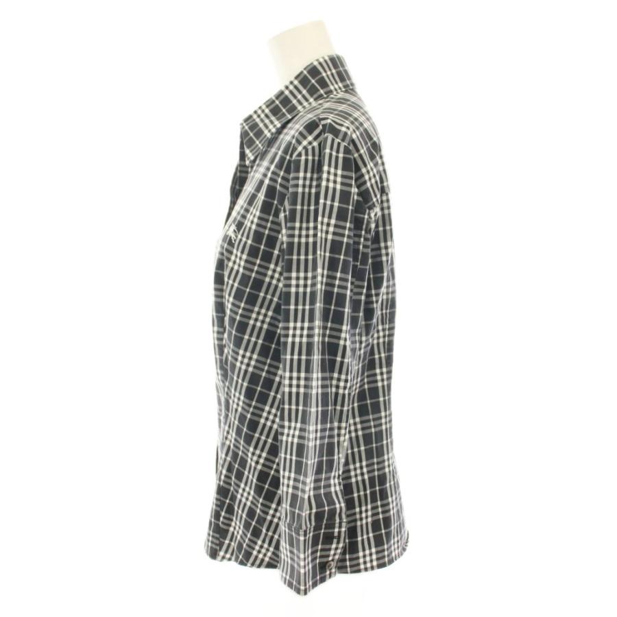 バーバリー ロンドン BURBERRY LONDON シャツ ブラウス オープンカラー