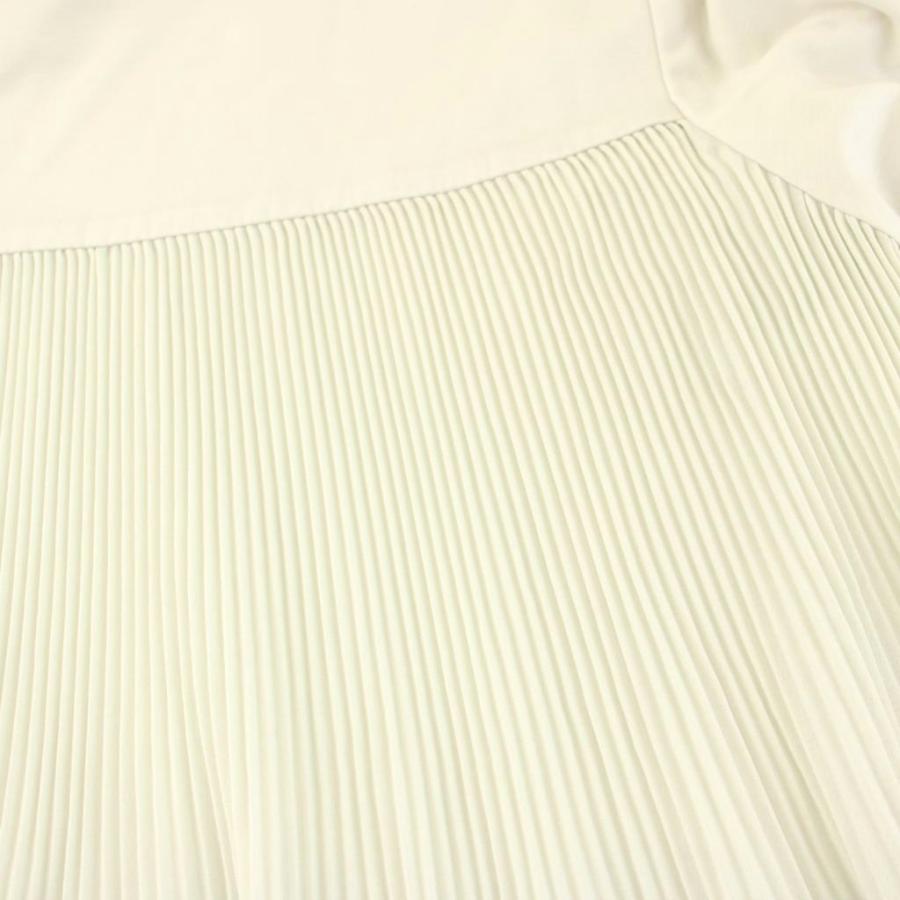 新品未使用　セオリーリュクス　CASLEY 24SSプリーツコンボT トップス theory luxe（セオリーリュクス） 24SS BASALT CASLEY プリーツ 異素材