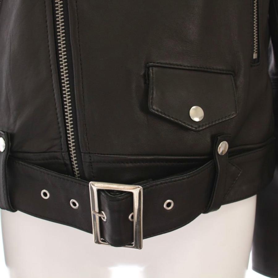 新品未使用　ユナイテッドアローズ　ライダース　本革　レディース　40 L vectorpremium_081-102509010258
