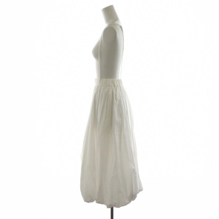 シーニュ cygne フレアスカート バルーンスカート ロング丈 白