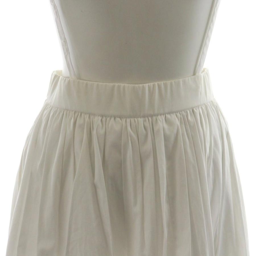 シーニュ cygne フレアスカート バルーンスカート ロング丈 白