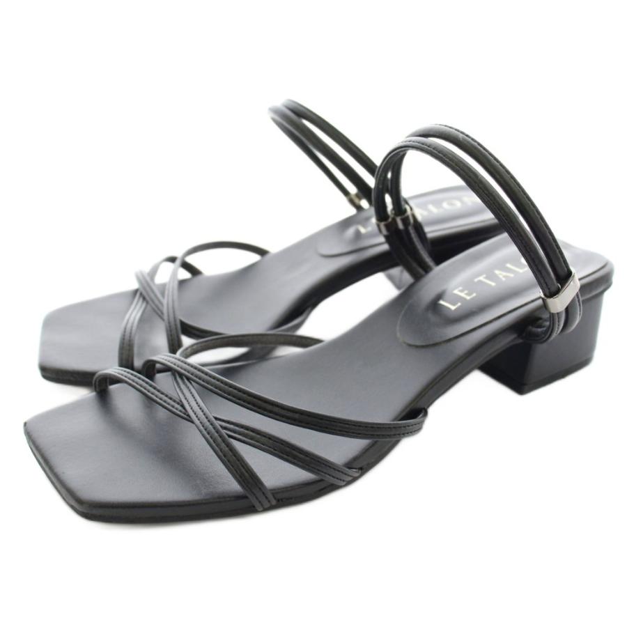 LE TALON 3.5cmスクエア2WAYサンダル LE TALON（ルタロン）の「3.5cm