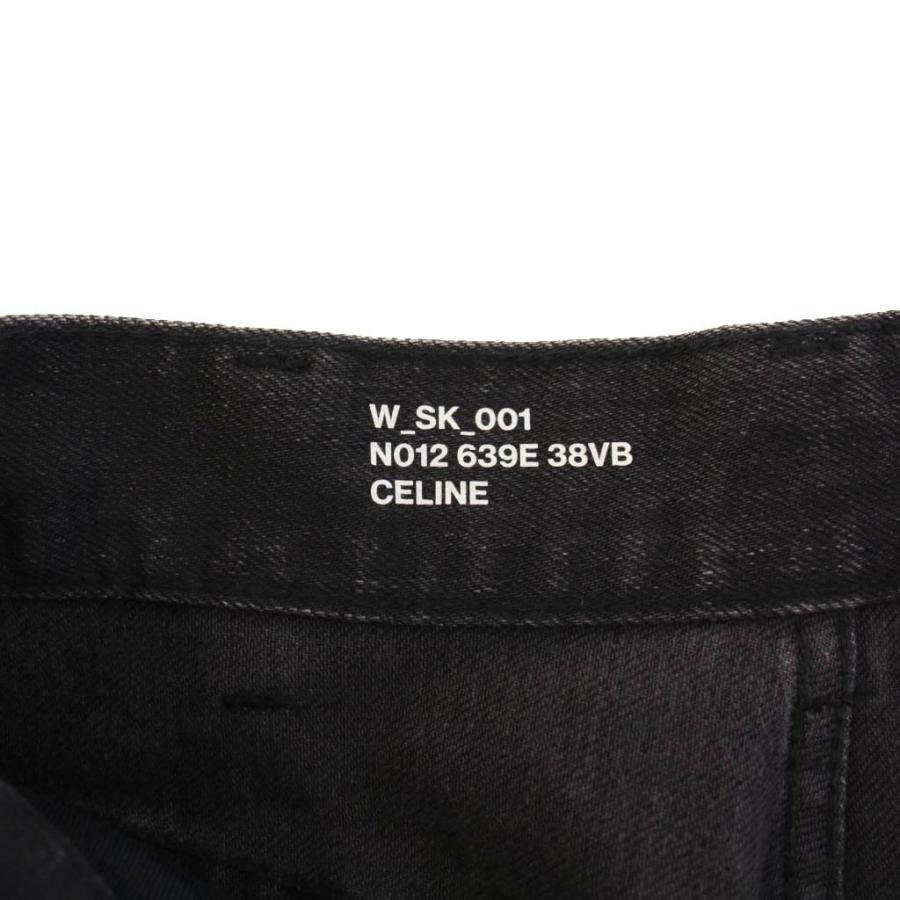 【中古】セリーヌ CELINE エディ期 デニムパンツ ジーンズ スキニー W25 黒 W-SK-001 /KH レディース CELINE（セリーヌ） エディ期 デニムパンツ ジーンズ スキニー W25 黒