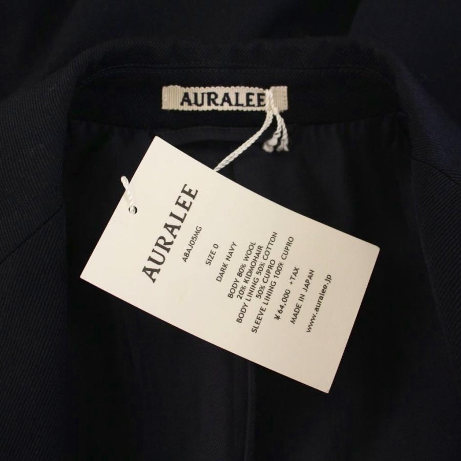未使用品 オーラリー AURALEE テーラードジャケット ウール