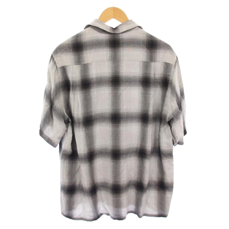 WACKO MARIA オンブレチェックオープンカラーシャツ 23ss WACKO MARIA (ワコマリア) OMBRE CHECK OPEN COLLAR SHIRT L/S ( TYPE