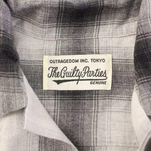 WACKO MARIA（ワコマリア） 23SS OMBRE CHECK OPEN COLLAR SHIRT