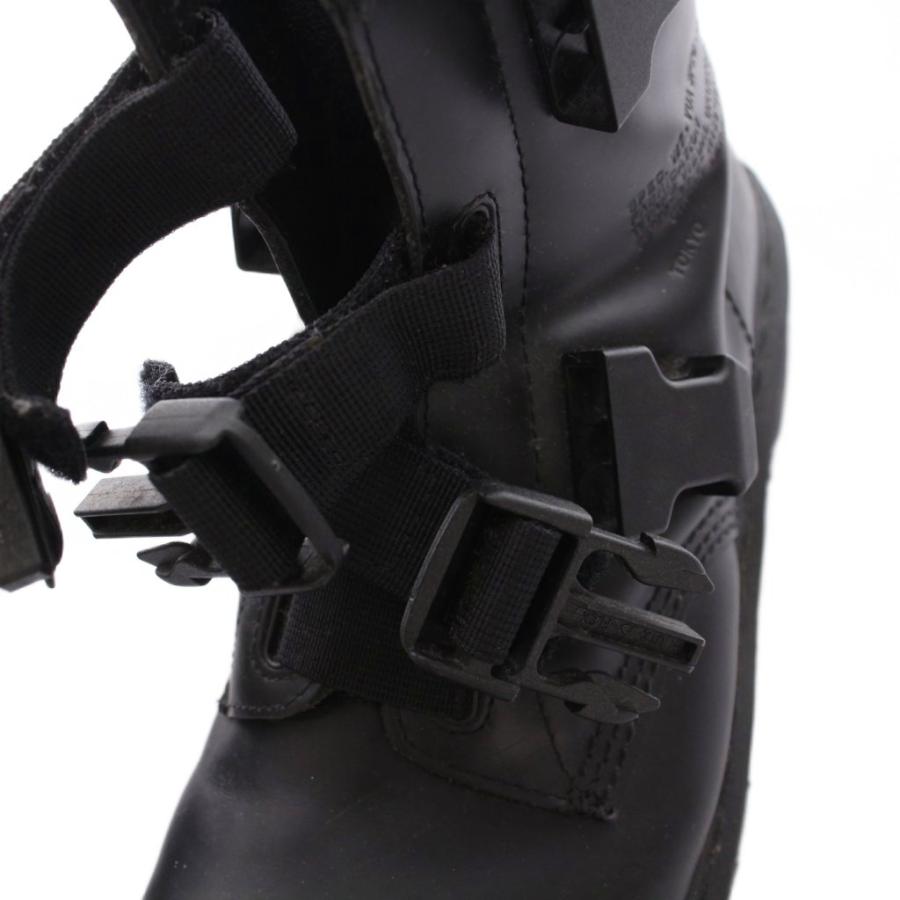 【中古】ドクターマーチン DR.MARTENS ダブルタップス WTAPS 1460 20AW STOMPER ストンパー ショートブーツ UK7 黒 Dr.Martens（ドクターマーチン） ダブルタップス WTAPS 1460 20AW