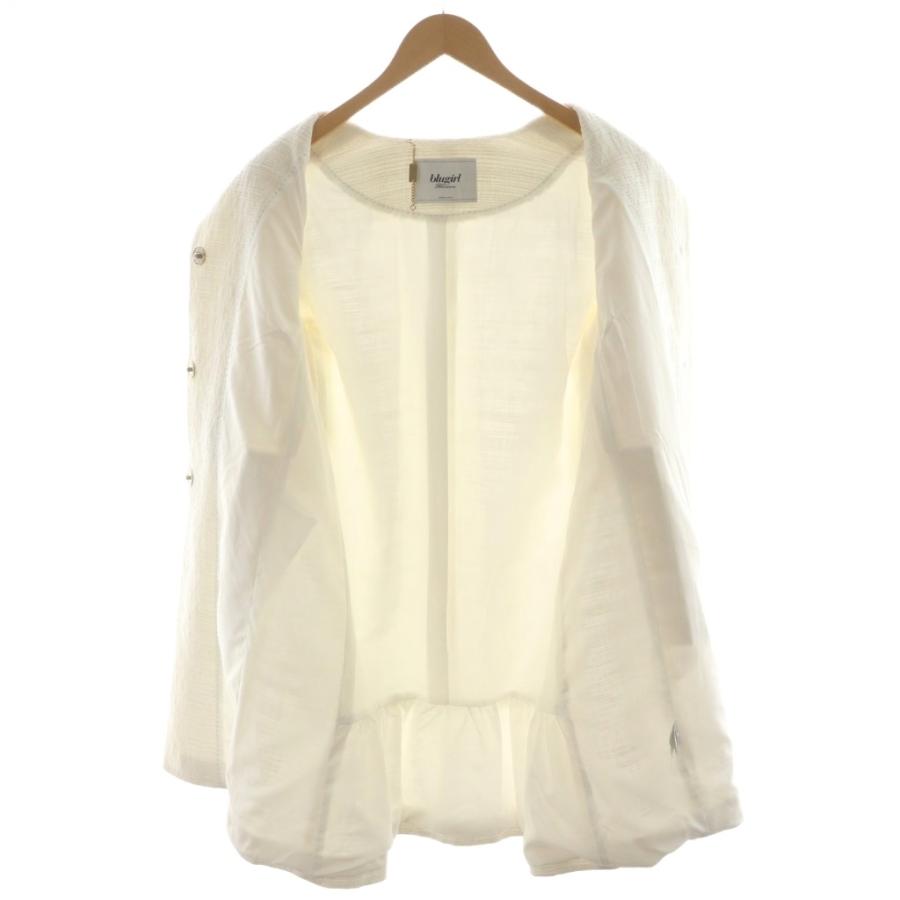 ブルーガール ブルマリン BLUGIRL BLUMARINE ノーカラーコート ロング