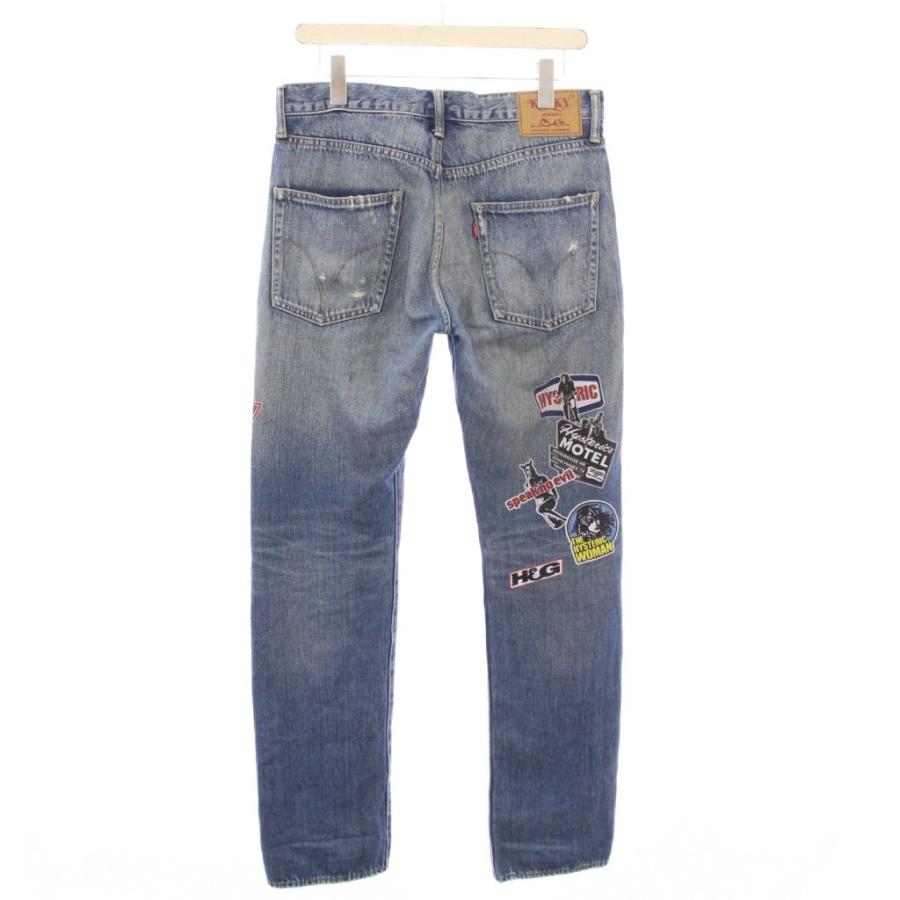 HYSTERIC プリントデニムパンツ HYSTERIC GLAMOUR（ヒステリックグラマー） デニムパンツ ジーンズ