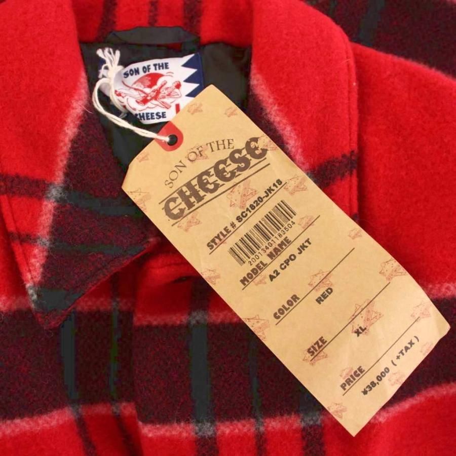 未使用品 サノバチーズ SON OF THE CHEESE A2 CPO JKT CPOジャケット