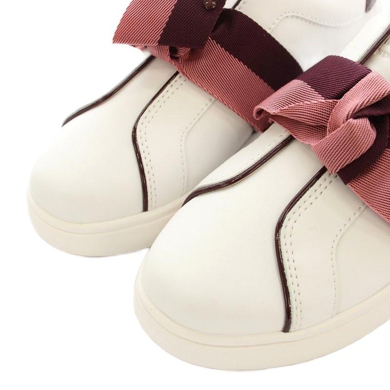 再値下げ！！ケイトスペードkatespadeパンプス シューズ靴リボンMILK