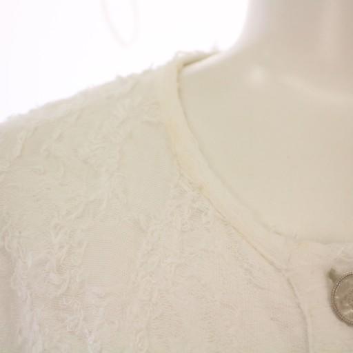 CHANEL（シャネル） カットソー 五分袖 ヘンリーネック ハーフボタン