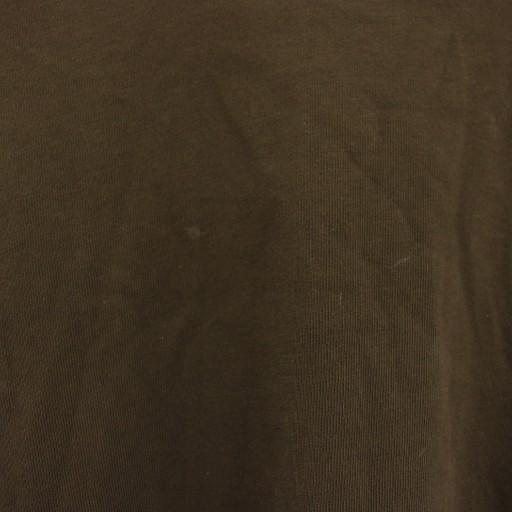 ナイスショップ N!ce shop Tシャツ カットソー ロゴプリント 半袖 L 茶