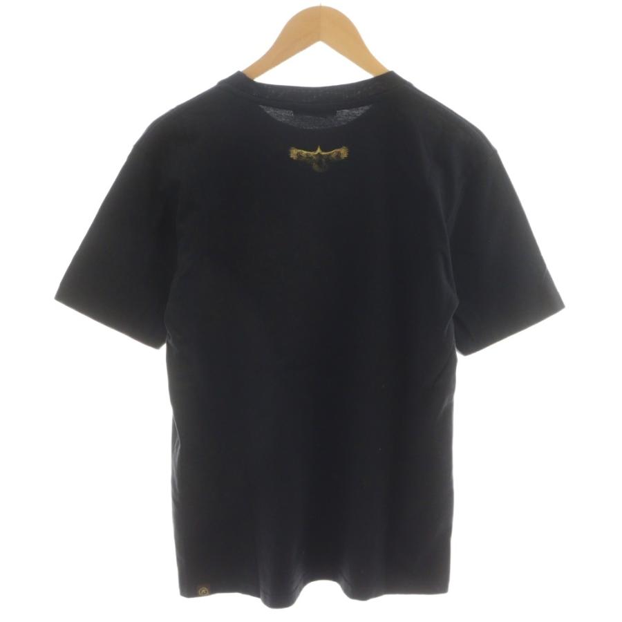 ゴローズ goro's Tシャツ カットソー 半袖 ロゴ コットン M 黒