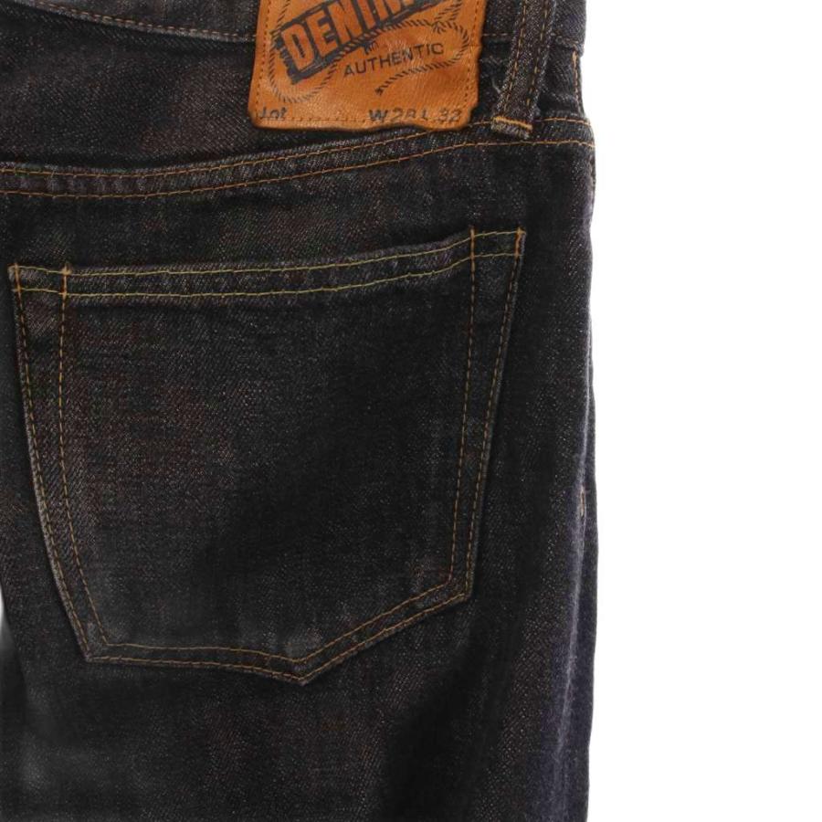 ドゥニーム DENIME スリムストレートデニムパンツ ジーンズ ジップ 
