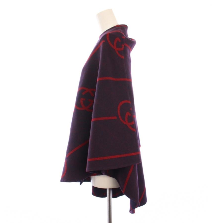GUCCI（グッチ） GUCCI GGウールケープ ポンチョ インターロッキングG