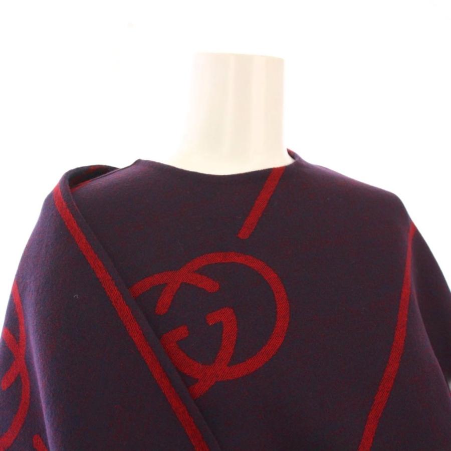GUCCI（グッチ） GUCCI GGウールケープ ポンチョ インターロッキングG