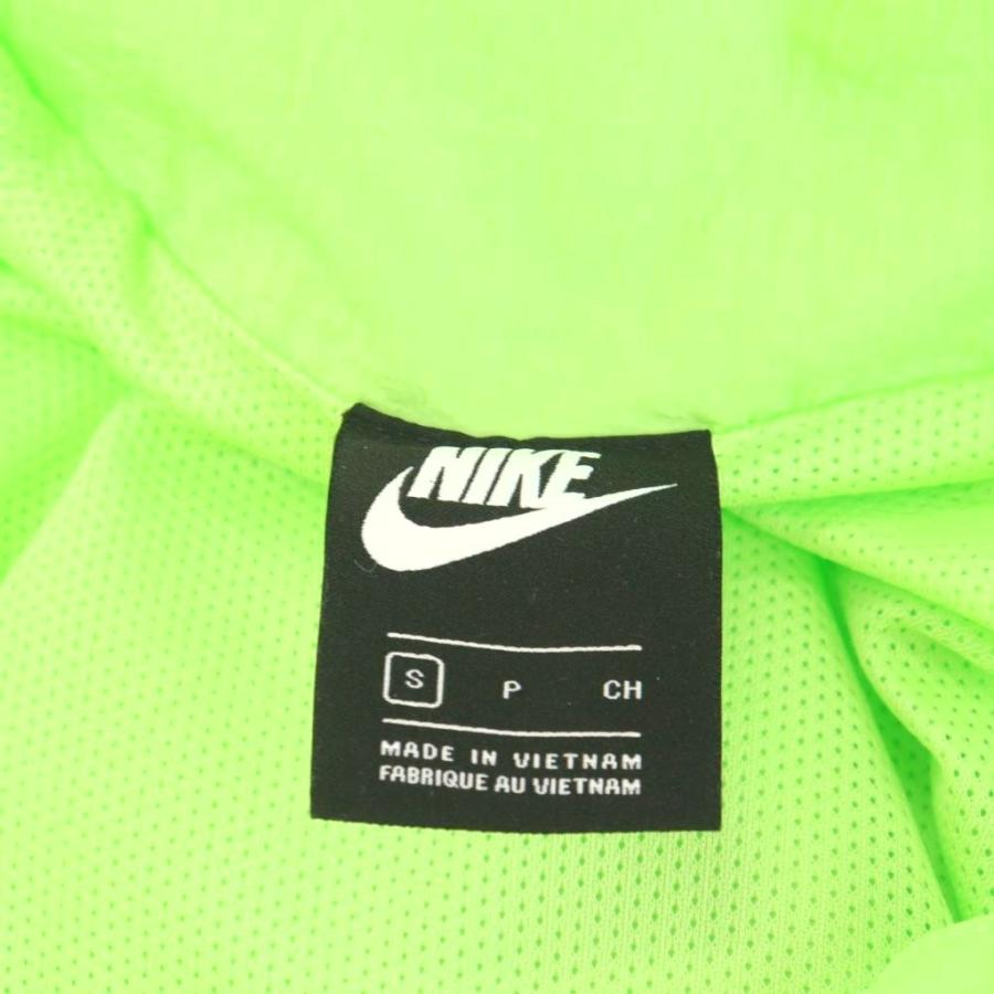 NIKE（ナイキ） パーカー ハーフジップ ロゴ ワッペン ナイロン S