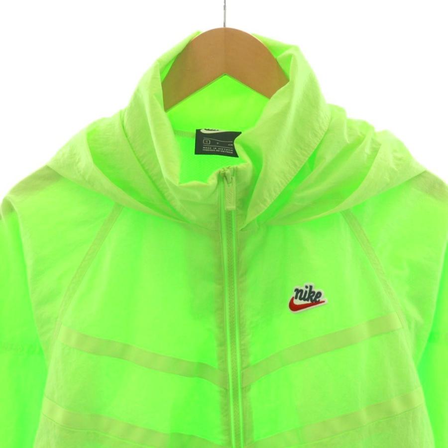 NIKE（ナイキ） パーカー ハーフジップ ロゴ ワッペン ナイロン S