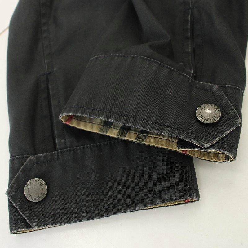 バーバリー ロンドン BURBERRY LONDON ジャケット ブルゾン M 黒
