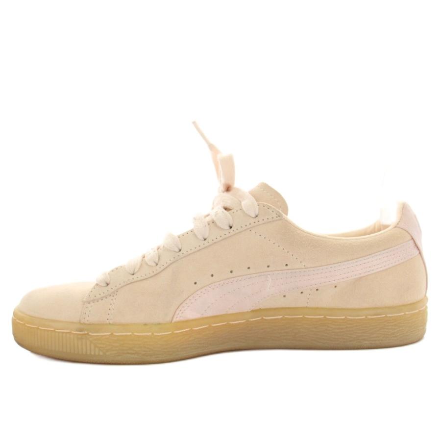 PUMA スエード フラットシューズ ベージュ PUMA（プーマ） スウェード クラシック Suede Classic Satin