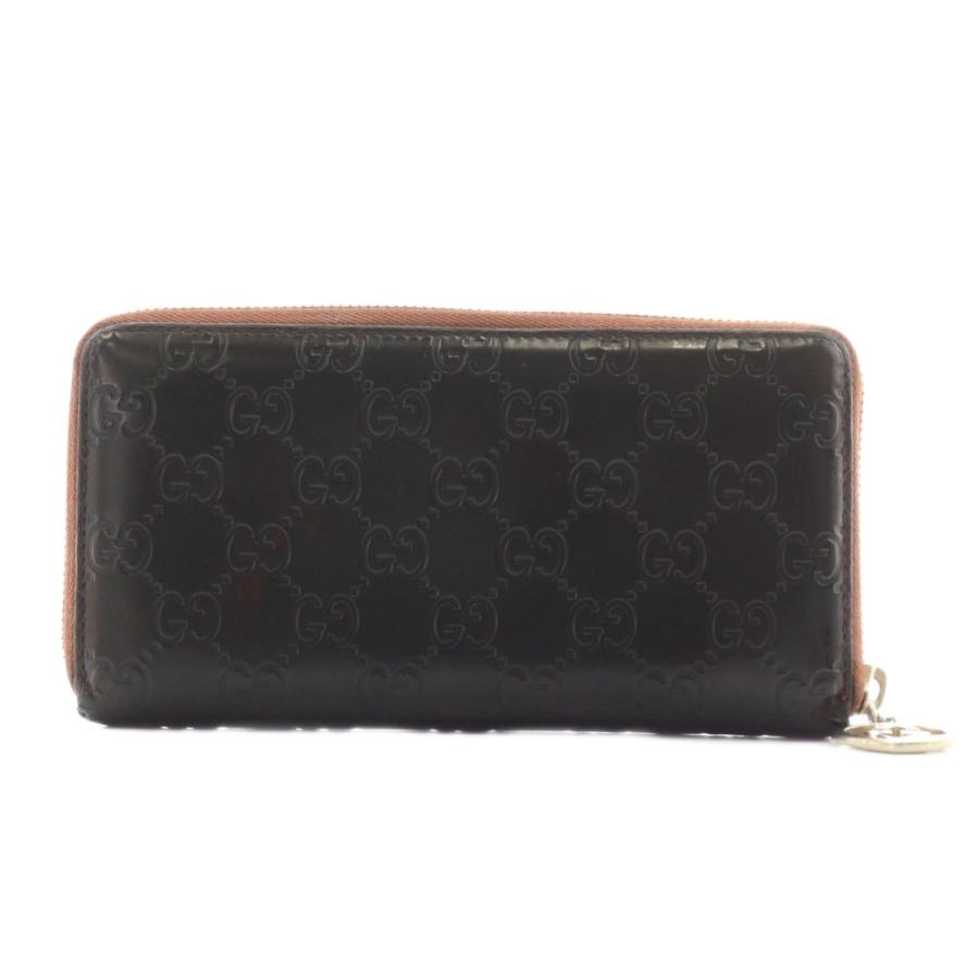 GUCCI グッチ グッチシマ 長財布 ラウンドファスナー 小銭入れ