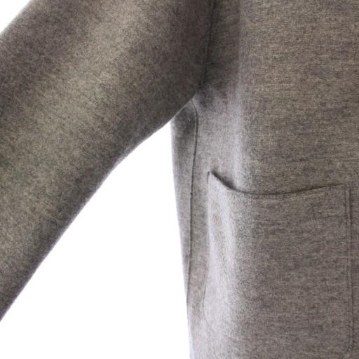 ヘルノ HERNO ウールジャケット アウター ジップアップ ワンカラー 42  