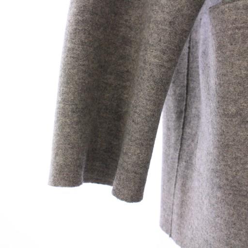 ヘルノ HERNO ウールジャケット アウター ジップアップ ワンカラー 42  