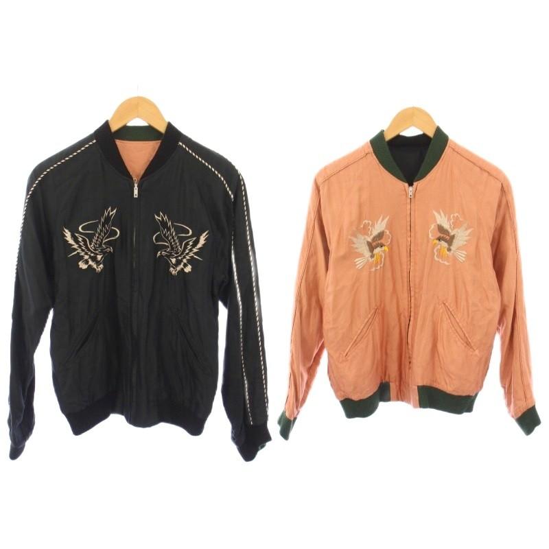 テーラートーヨー TAILOR TOYO 東洋 リバーシブルサテンスカジャン  