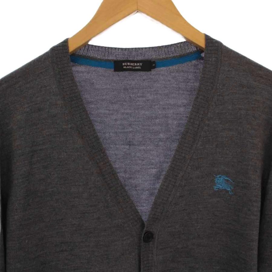 Burberry ブラック カーディガン　ニット BURBERRY BLACK LABEL（バーバリーブラックレーベル） ニット