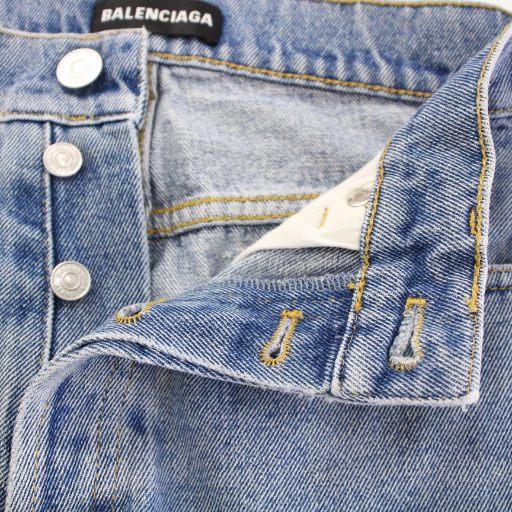 BALENCIAGA（バレンシアガ） デニムパンツ ジーンズ ボタンフライ