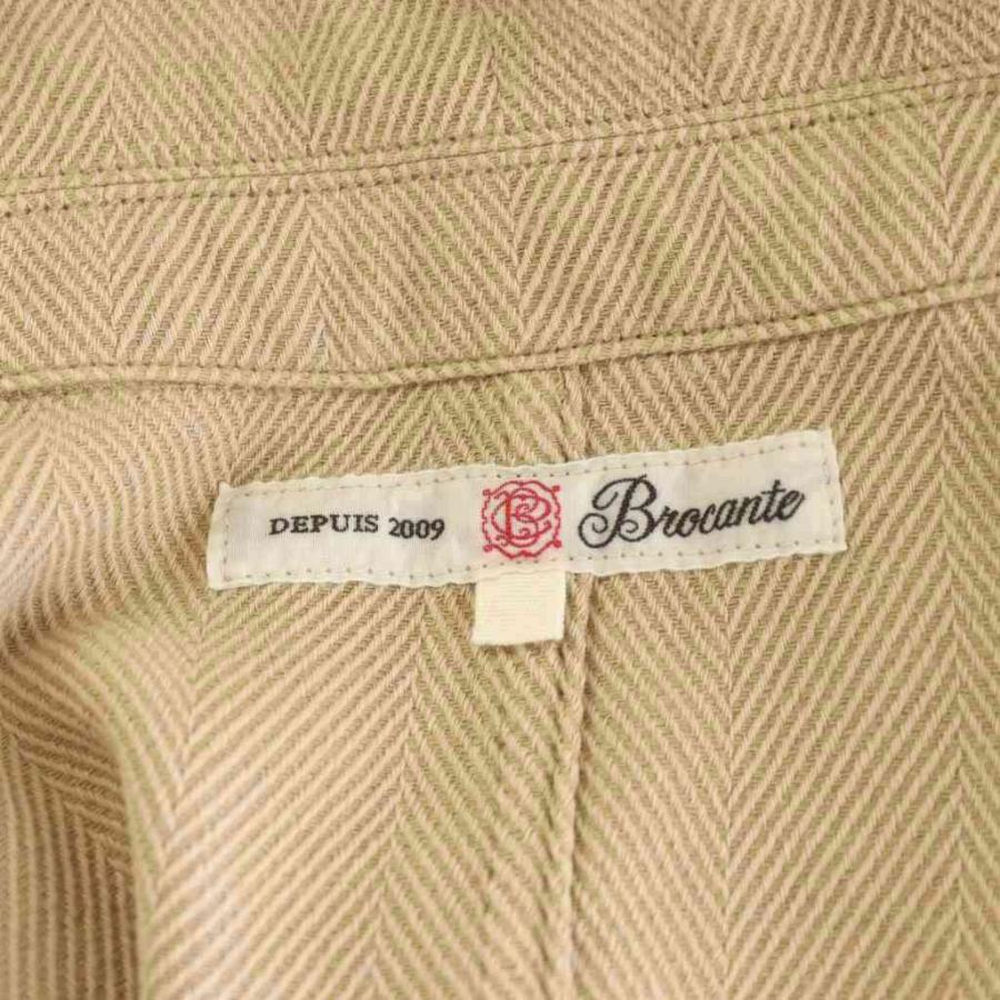 ブロカント Brocante BIGへリンボン フェルミエジャケット コットン 2