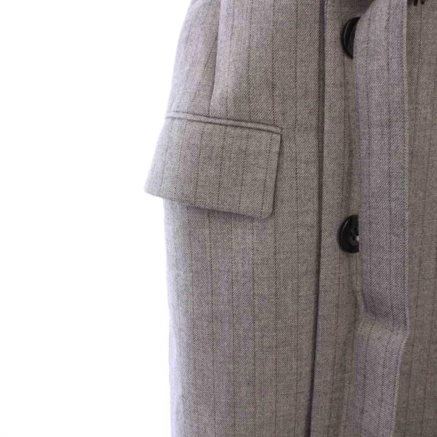 未使用品 サカイ sacai 23AW チョークストライプ ロングベスト ダブル