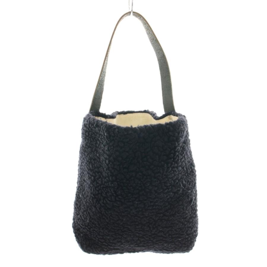 テンベア　TEMBEA ボアトート　ショルダーバッグ テンベア TEMBEA ショルダーバッグ ワンハンドルバッグ ボア レザー 紺