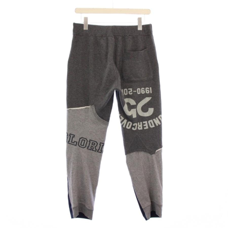 paper doll 切替え デニムパンツ スウェット　L undercover paper doll 切替え デニムパンツ スウェット L undercover アンダー