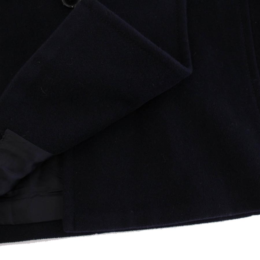 レリアン Leilian ピーコート Pコート ショート アウター 9 紺