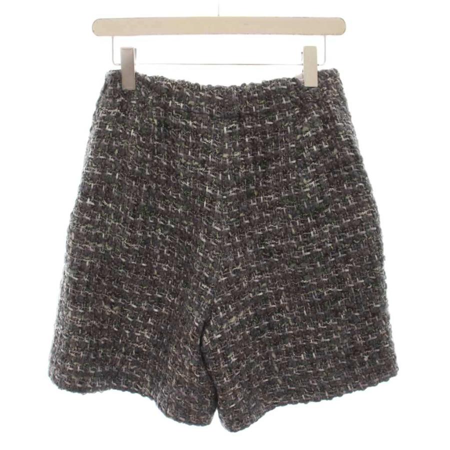 グレースクラス 23AW マルチヤーンツイードジャケット ショートパンツ
