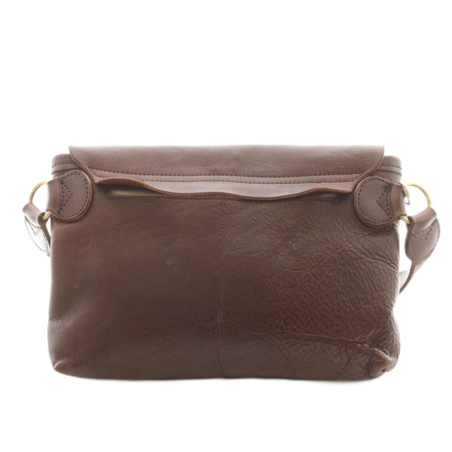 【中古】スロウ SLOW ショルダーバッグ レザー 茶 ブラウン /AN6 メンズ スロウ SLOW ショルダーバッグ レザー 茶 ブラウン /AN6 メンズ