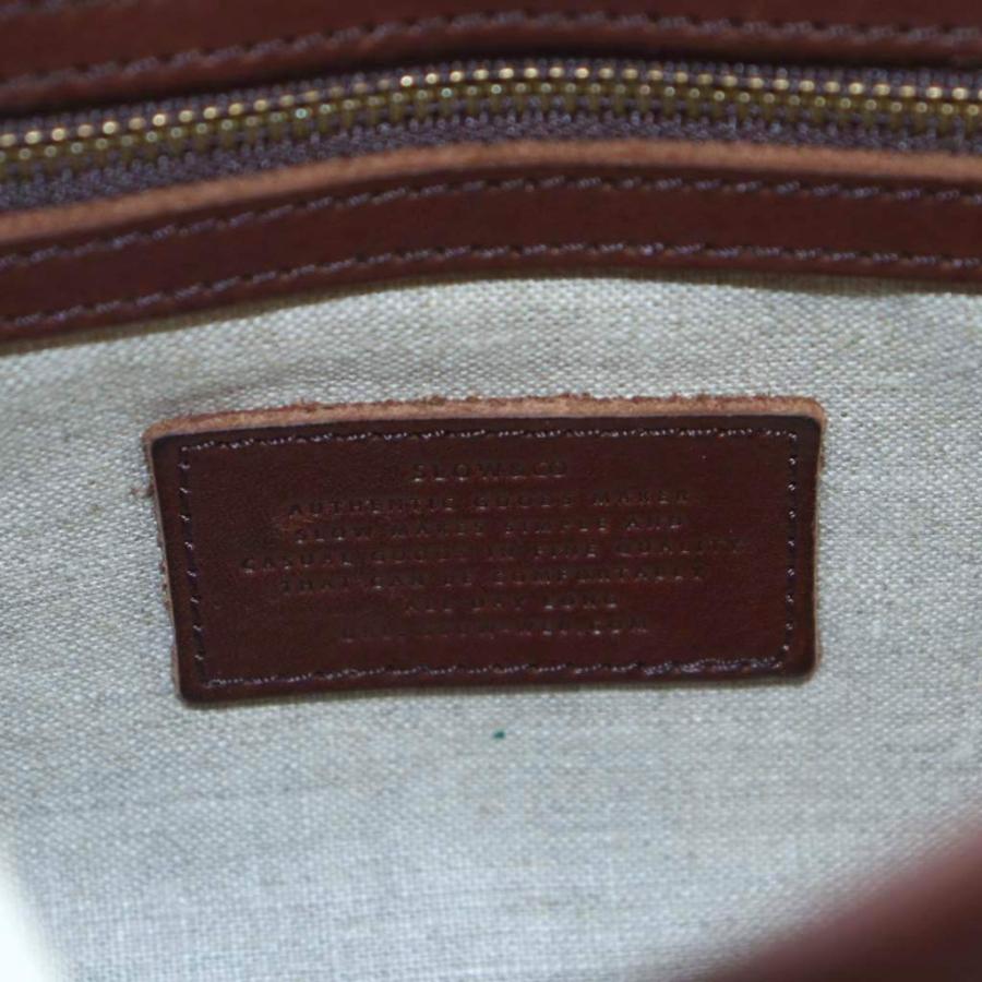 スロウ SLOW ショルダーバッグ レザー 茶 ブラウン /AN6 メンズ