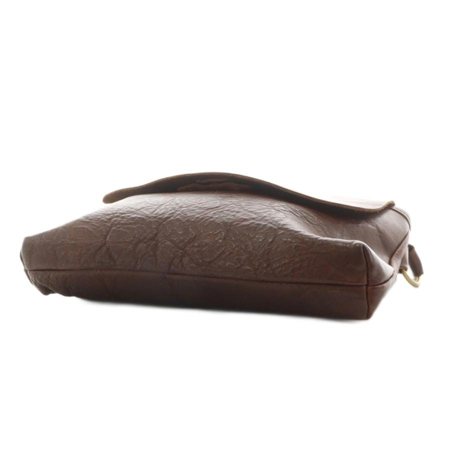 スロウ SLOW ショルダーバッグ レザー 茶 ブラウン /AN6 メンズ