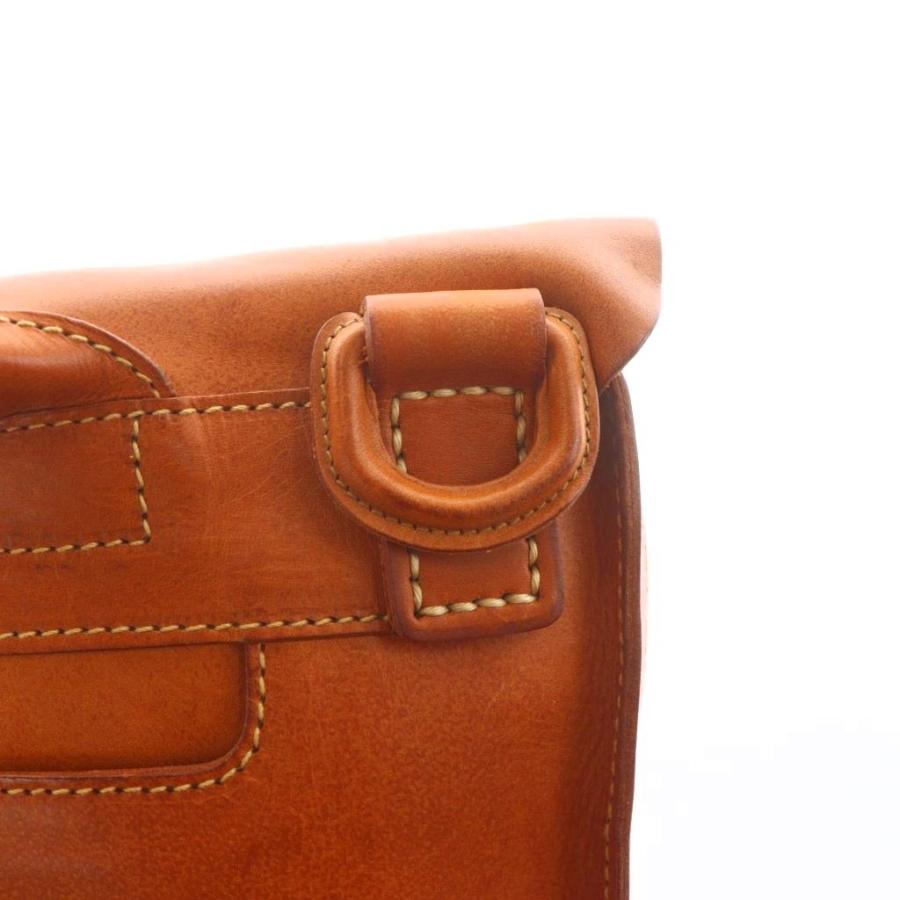 【中古】ゲンテン genten サドルベルト 3wayバッグ リュックサック デイバッグ ショルダーバッグ レザー 茶 ゲンテン genten サドルベルト 3wayバッグ リュックサック デイバッグ