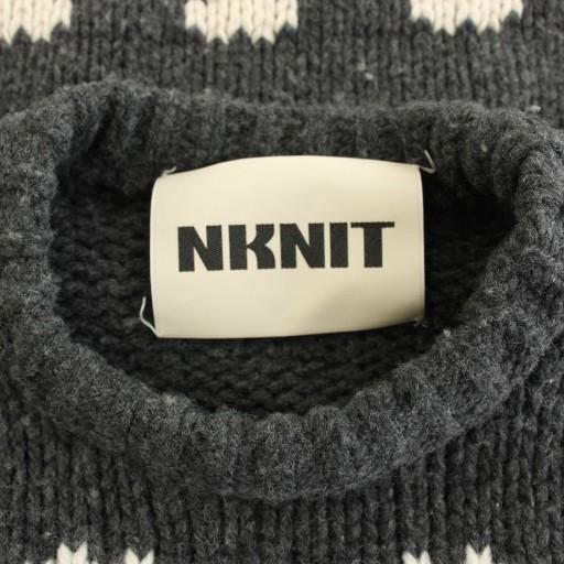 ンニット NKNIT ハートパターンニット Heart Pattern KNIT セーター