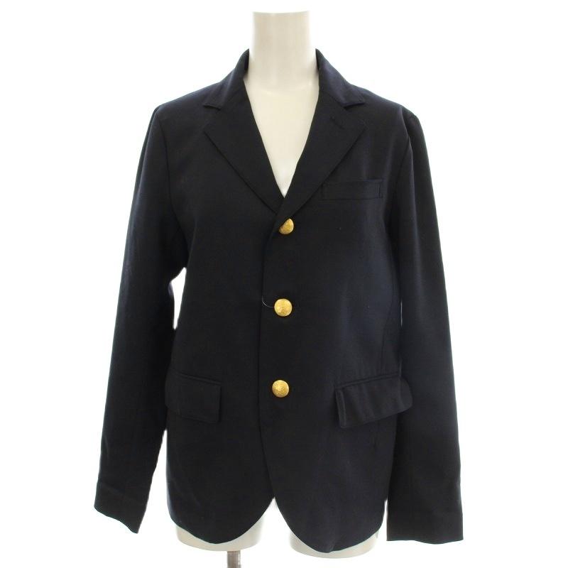 ビームスボーイ BEAMS BOY テーラードジャケット 紺ブレ 金ボタン 0