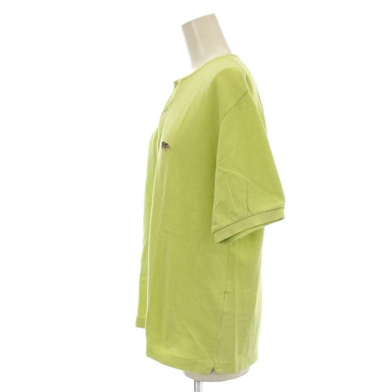 サイ SCYE BASICS Dyed Cotton Pique Henley Neck Shirt ヘンリー