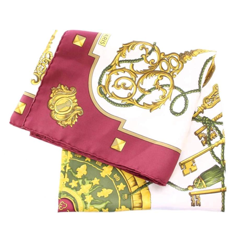 HERMES（エルメス） カレ90 LES CLES THE KEYS RARE スカーフ 正方形
