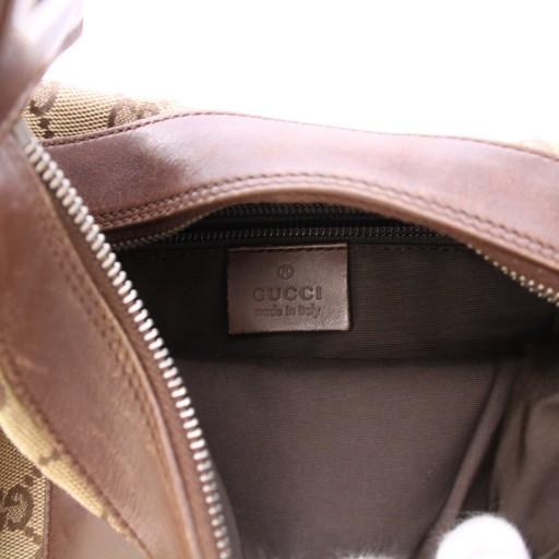 GUCCI（グッチ） ワンショルダーバッグ キャンバス レザー 切替 GG柄