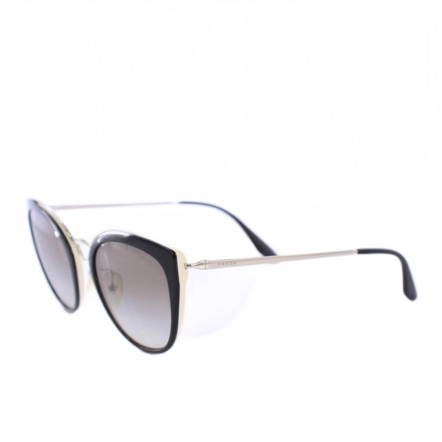 PRADA（プラダ） サングラス 54□22 140 黒 シルバーカラー SPR20U /KH