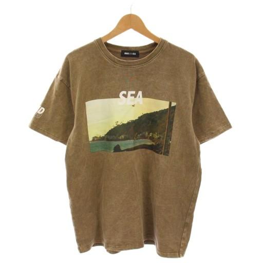 ウィンダンシー La Jolla S/S Tee Tシャツ カットソー 半袖 S 茶色